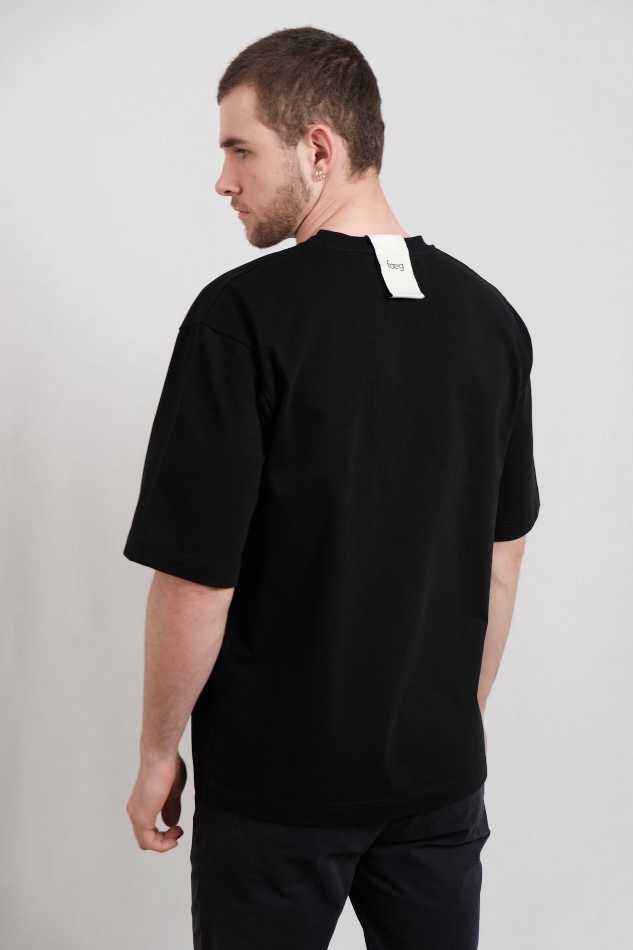 Tee-shirt Oversized Noir