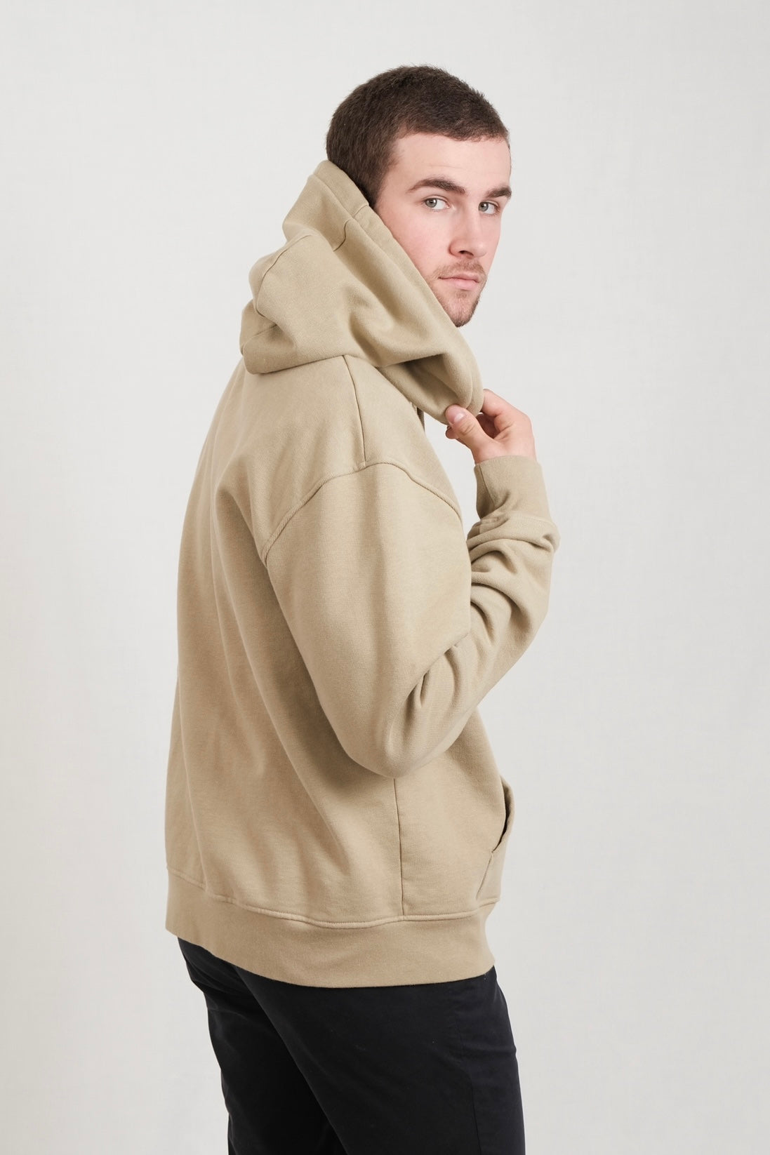 Hoodie Greige